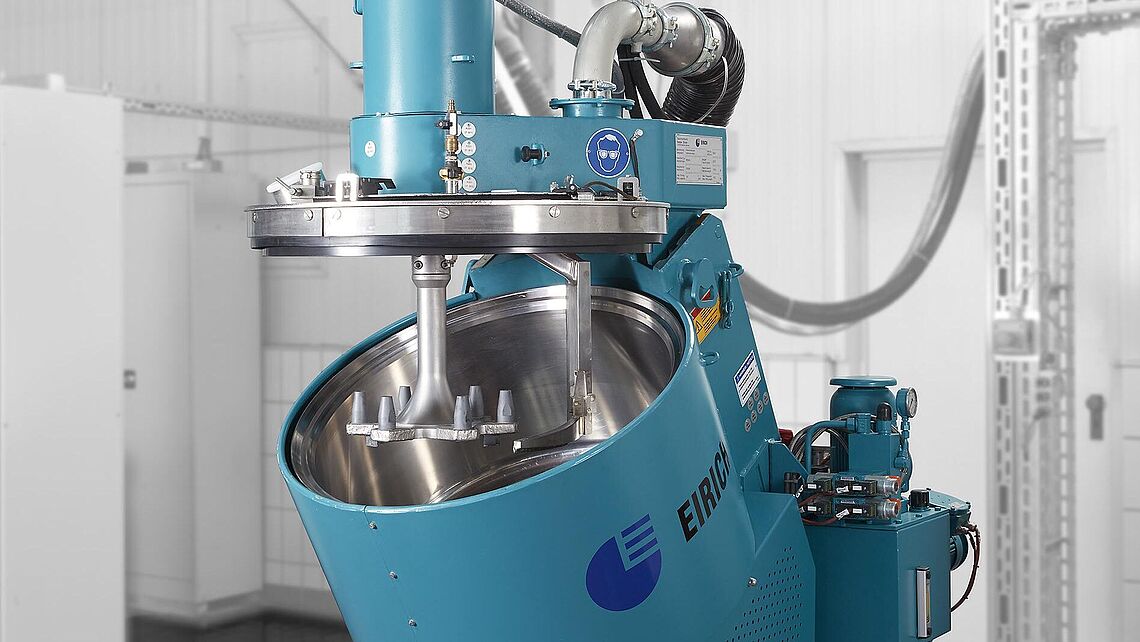 EIRICH mixer R08W Picture of EIRICH mixer R08W