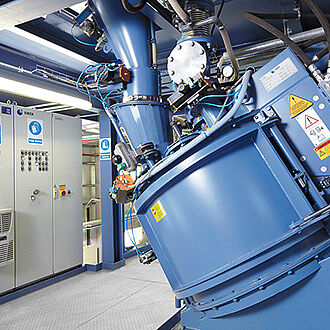 EIRICH mixer for lead acid battery paste preparation