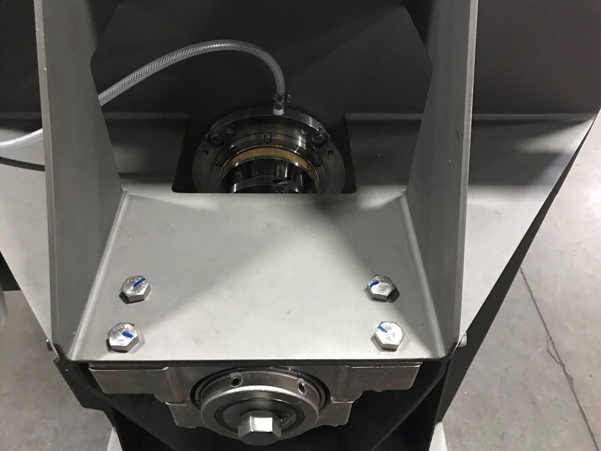 Welds ground smooth