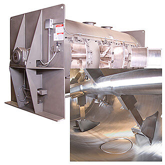 Plow blender from American Process Systems  Plow blender from American Process Systems