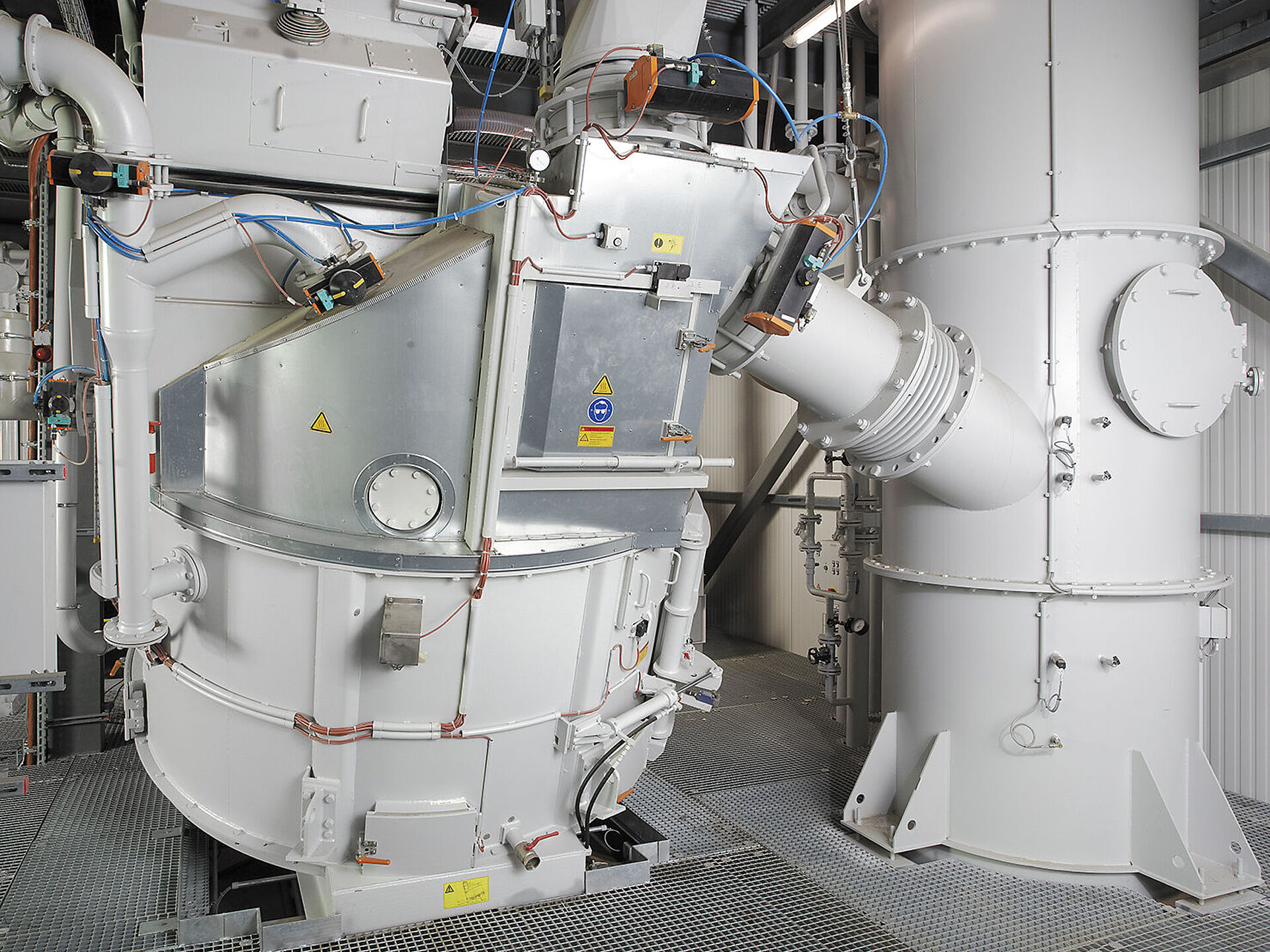 EvacTherm® molding sand mixer from EIRICH EvacTherm® Mixer