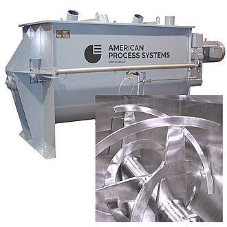 Ribbon blender from American Process Systems Ribbon blender from American Process Systems