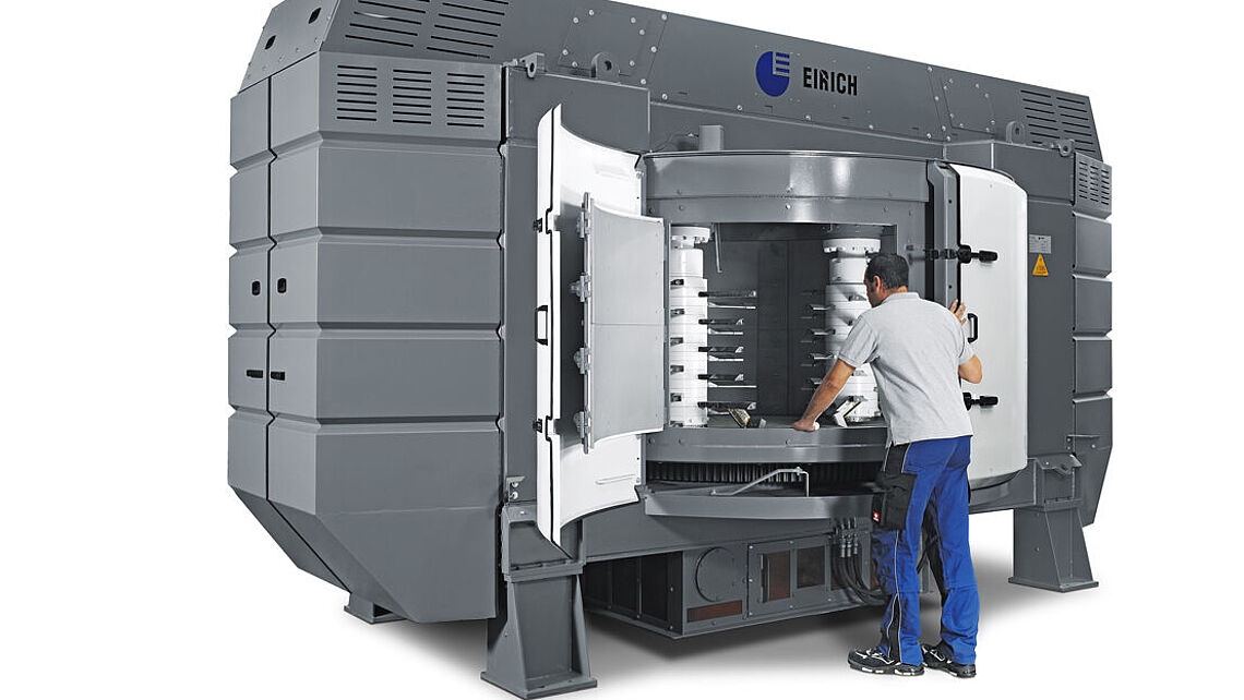 EIRICH mixer R28 Picture of EIRICH mixer R28