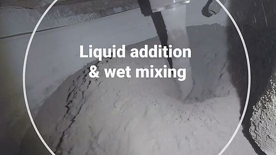 Mixing of Facing Concrete in EIRICH mixer